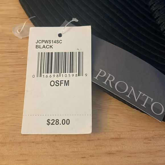 Scale Pronto hat with Boy. Very nice hats. NWT - Picture 4 of 5